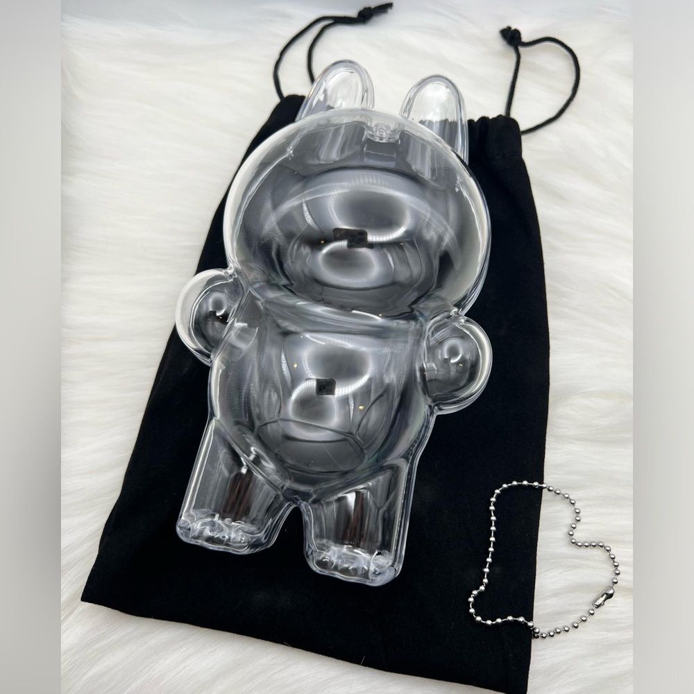 New Labubu V1 Transparent Protective Case I Exciting Macaron